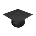 Shiny Black Bachelors Cap & Gown - Graduation Gown 