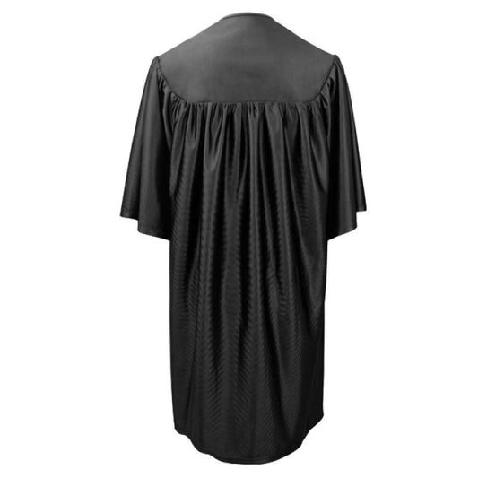 Shiny Black Kindergarten/Preschool Gown - Graduation Gown 