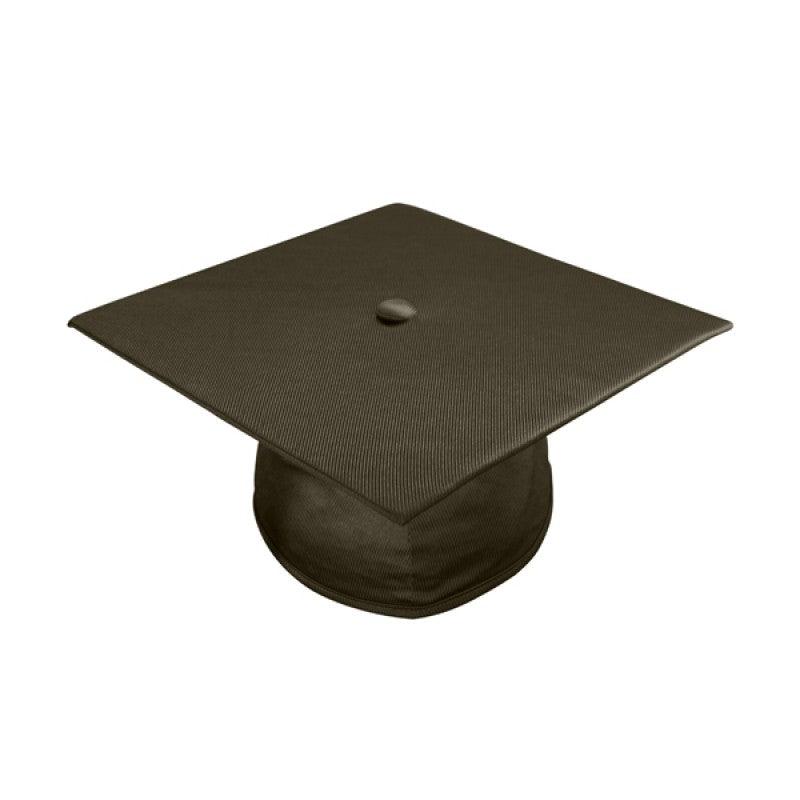 Shiny Brown Bachelors Cap & Gown - Graduation Gown 
