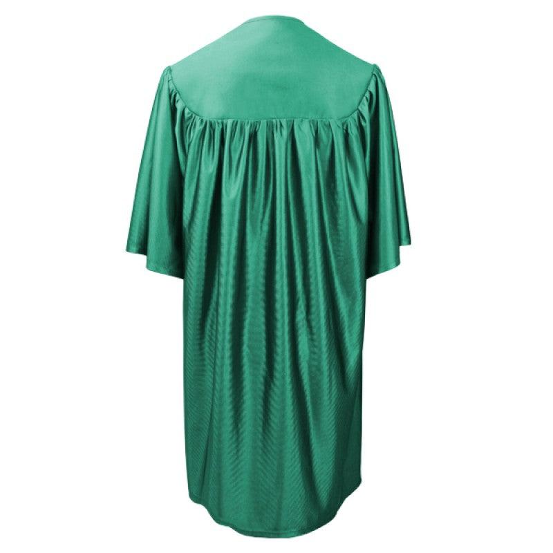 Shiny Emerald Green Kindergarten/Preschool Cap & Gown - Graduation Gown 