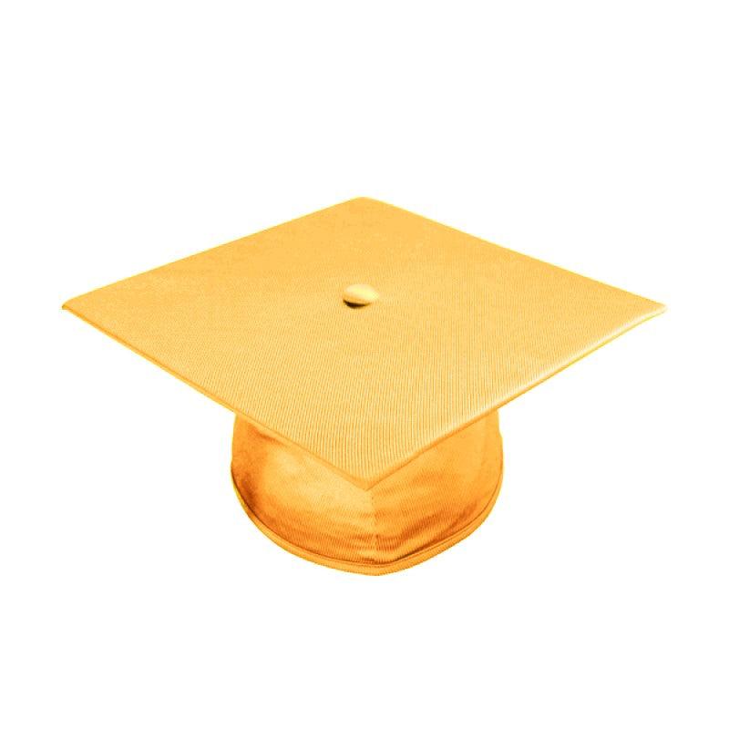 Shiny Antique Gold Bachelors Cap & Gown - Graduation Gown 