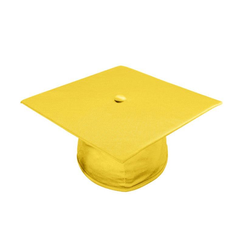 Shiny Gold High School Cap & Gown - Graduation Gown 