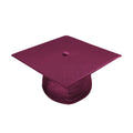 Shiny Maroon Elementary Cap & Gown - Graduation Gown 