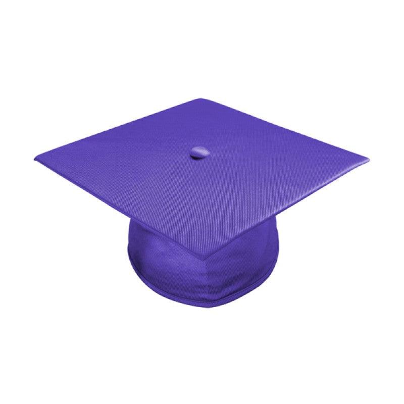 Shiny Purple Junior High/Middle School Cap & Gown - Graduation Gown 