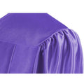 Shiny Purple Junior High/Middle School Cap & Gown - Graduation Gown 