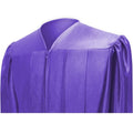 Shiny Purple Junior High/Middle School Cap & Gown - Graduation Gown 