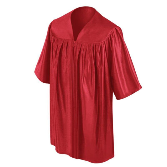 Shiny Red Kindergarten/Preschool Gown - Graduation Gown 