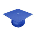 Shiny Royal Blue Bachelors Academic Cap & Gown - Graduation Gown 